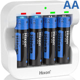 6 סוללות Forever נטענות AA 1.5V 3A 2350mAh +מטען