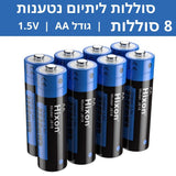 סוללות Forever נטענות AA 1.5V 3A 2350mAh