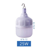 נורת מחנה אור ירח עוצמתית 9-25W נטענת ליתיום נתלית