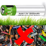 סוללות Forever נטענות AAA 1.5V 2A 750mAh ללא צורך במטען